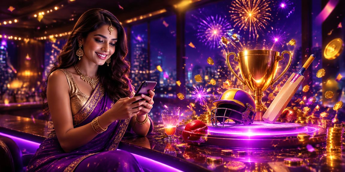 Indian player using mobile device to play Teen Patti