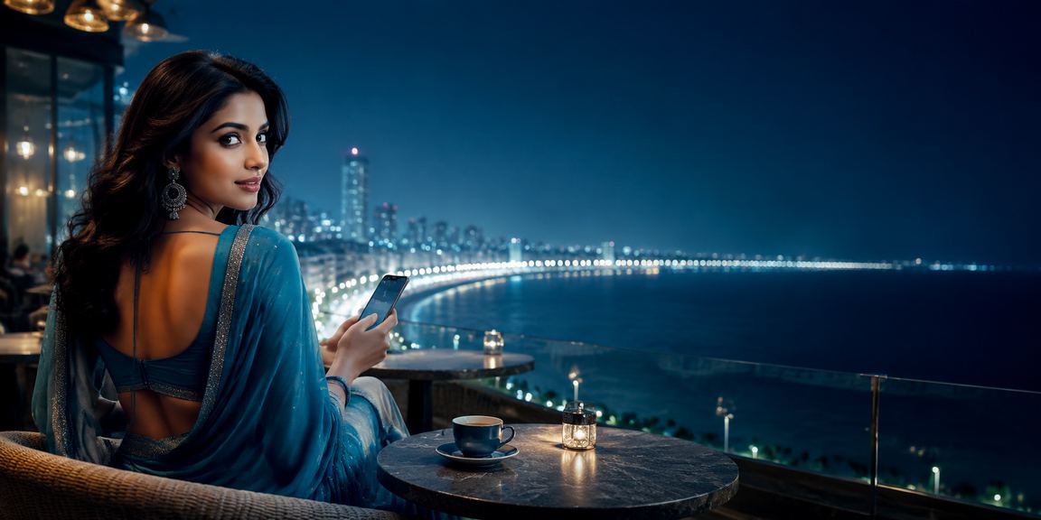 Mumbai Marine Drive evening view representing t730dw trust